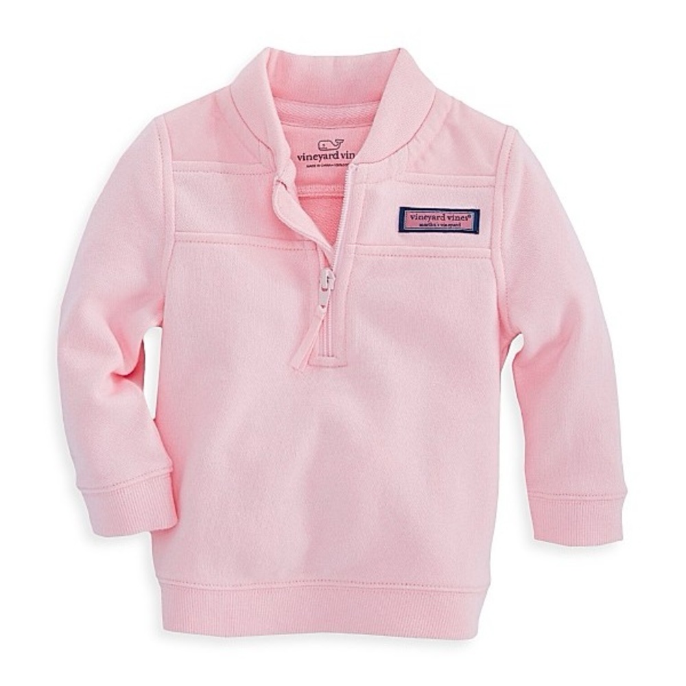 Vineyard Vines Baby Shep Shirt – 3–6 Months light pink